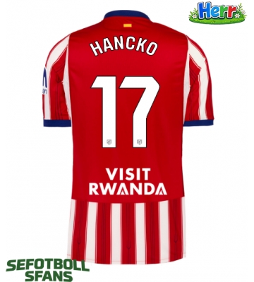 Atletico Madrid David Hancko #17 Hemmatröja 2026-27 Kortärmad